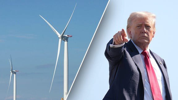 EXCLUSIVE: Trump admin nixes giant wind farm approved 'last-minute' by Biden team