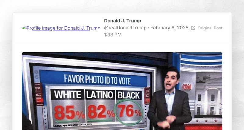 Donald J. Trump: ""
