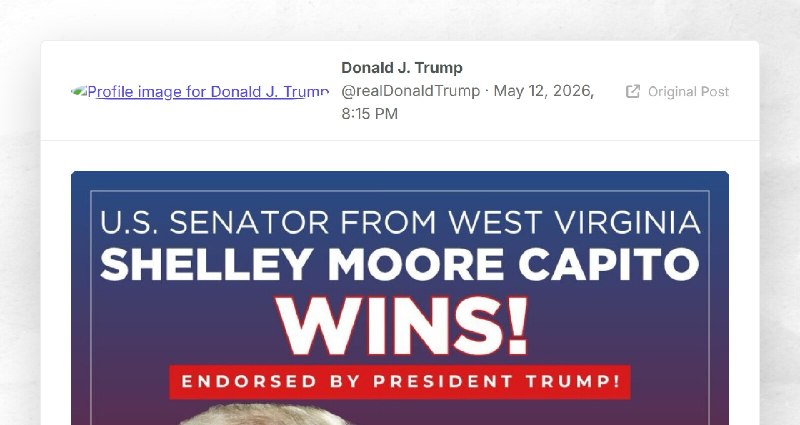 Donald J. Trump: ""