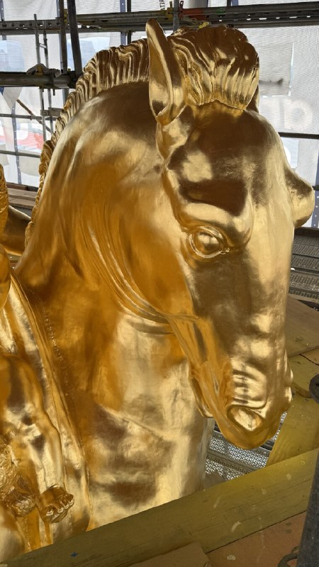 From Greg Wischer at the United States Department of the Interior: “The regilding of the sculpture “Sacrifice” is completed. That means both Arts of War sculptures, “Valor” and “Sacrifice,” were regilded over one week ahead of schedule.”2026-07-06 15:12 UTCLinkFrom Greg Wischer at the United States Department of the Interior: “The regilding of the sculpture “Sacrifice” is completed. That means both Arts of War sculptures, “Valor” and “Sacrifice,” were regilded over one week ahead of schedule.”2026-07-06 15:12 UTCLink