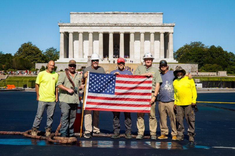 Our Great “Warriors” who fixed and rebuilt the Reflecting Pool! President DJT2026-06-04 18:10 UTCLink