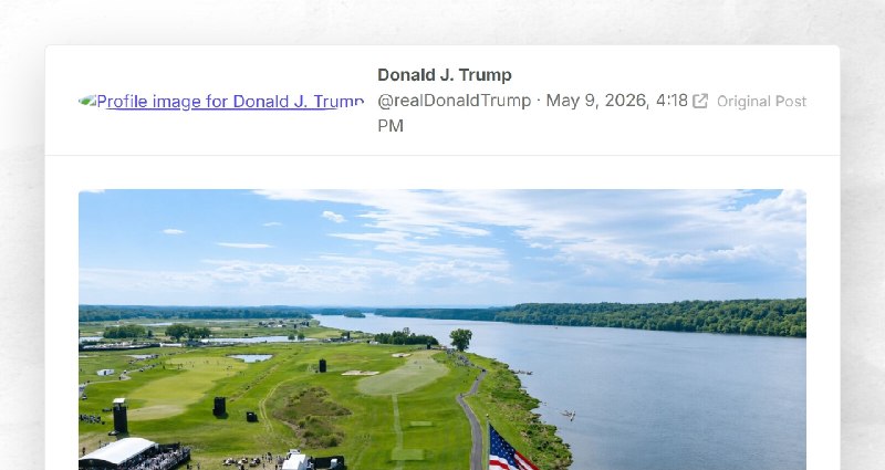 Donald J. Trump: ""