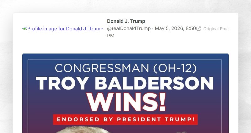 Donald J. Trump: ""