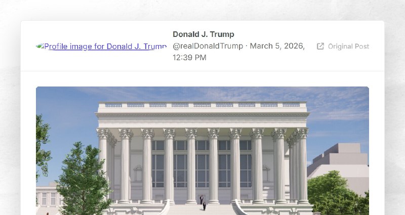 Donald J. Trump: ""