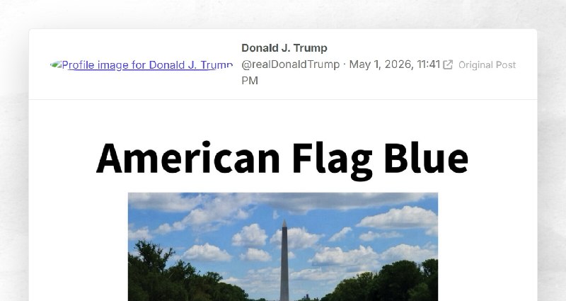 Donald J. Trump: ""