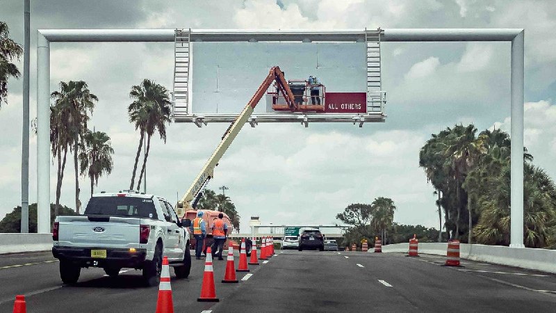 PBI Airport begins process of name change to Trump, see photos