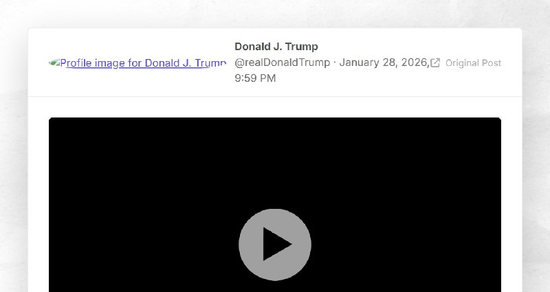 Donald J. Trump: ""