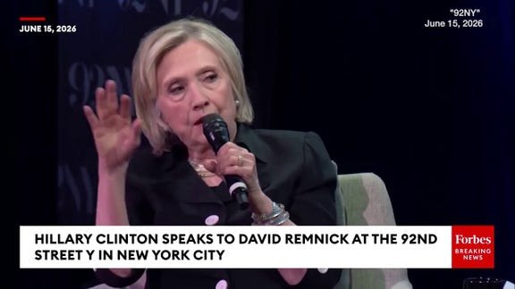 Hillary Clinton breaks with Democratic critics by backing Trump’s Gaza plan as the 'only game in town'