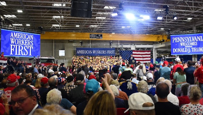 ‘Welcome to the Money Belt,’ Trump says of Pennsylvania’s economic reinvention