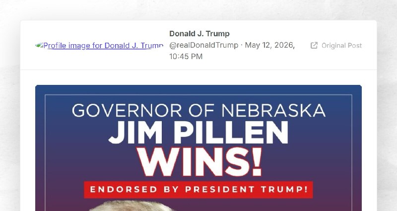 Donald J. Trump: ""