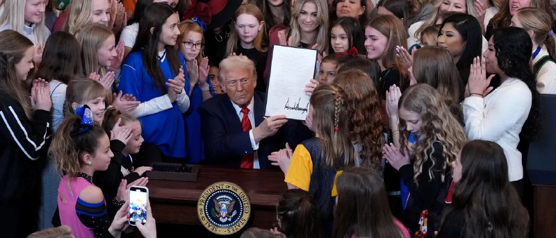 Trump Admin Bars Visas From Men Competing In Women’s Sports