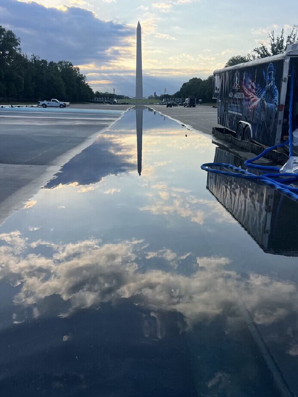 Small Water Area Test at The Reflecting Pool looking at The Lincoln Memorial! President DONALD J. TRUMP2026-05-19 01:08 UTCLinkSmall Water Area Test at The Reflecting Pool looking at The Lincoln Memorial! President DONALD J. TRUMP2026-05-19 01:08 UTCLink