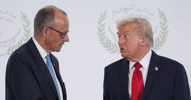 Trump Tells German Chancellor Merz to Fix His Broken Country