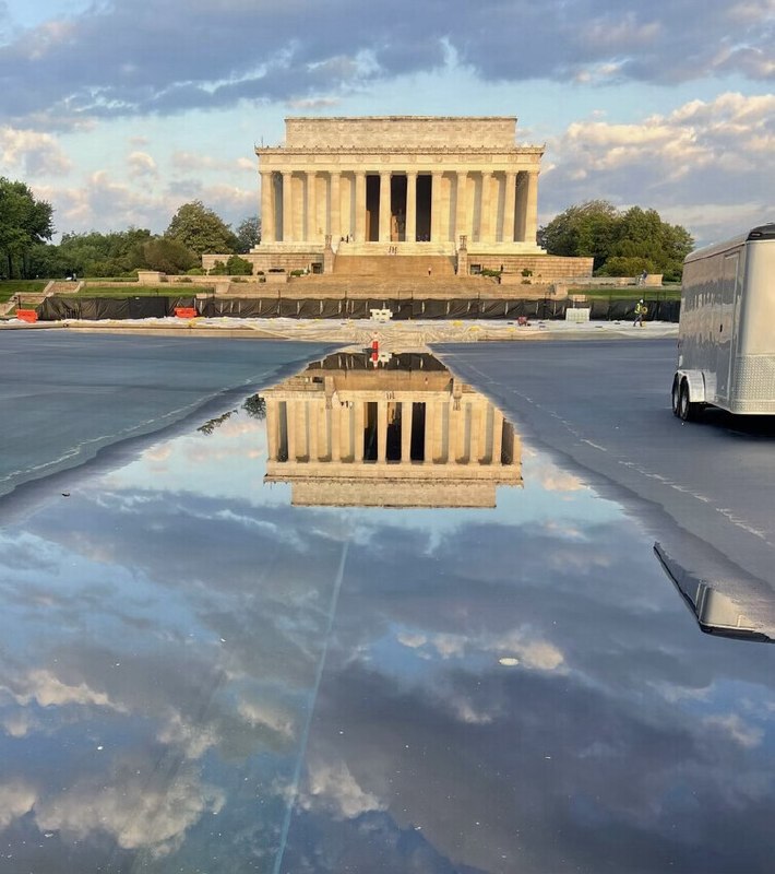 Small Water Area Test at The Reflecting Pool looking at The Lincoln Memorial! President DONALD J. TRUMP2026-05-19 01:08 UTCLinkSmall Water Area Test at The Reflecting Pool looking at The Lincoln Memorial! President DONALD J. TRUMP2026-05-19 01:08 UTCLink