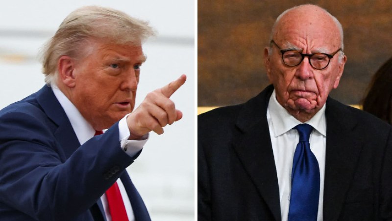 Murdoch to provide health updates to Trump in deal to delay Epstein case deposition