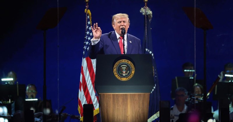 Trump caps sensational 250th celebration with tribute to the glory of American freedom