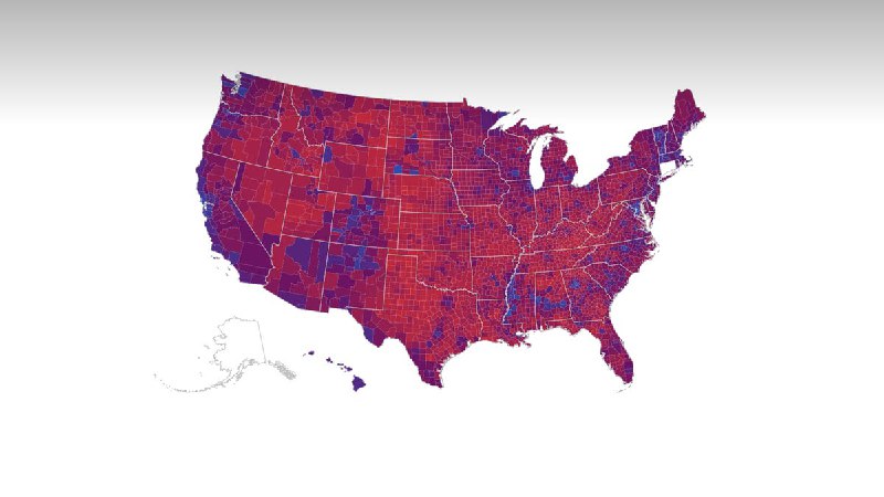 How America voted, which counties shifted toward Trump and a look at voter turnout