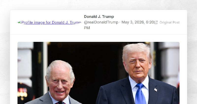 Donald J. Trump: ""