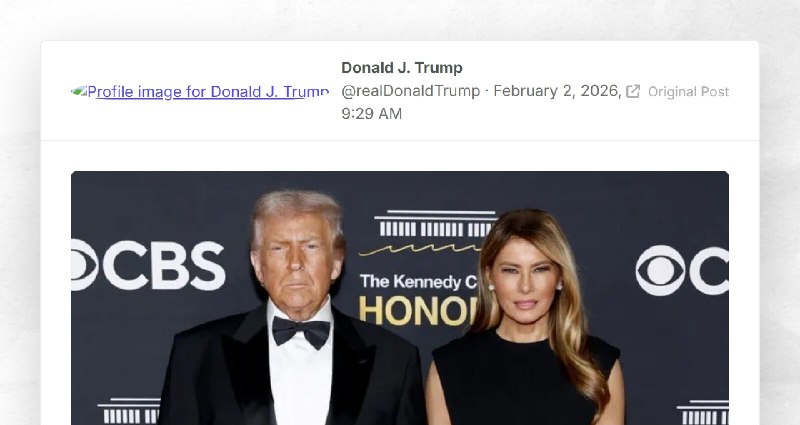 Donald J. Trump: ""