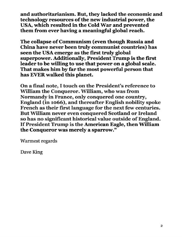 Presidential Historian Dave King — Sounds good to me!2026-06-18 04:08 UTCLinkPresidential Historian Dave King — Sounds good to me!2026-06-18 04:08 UTCLink