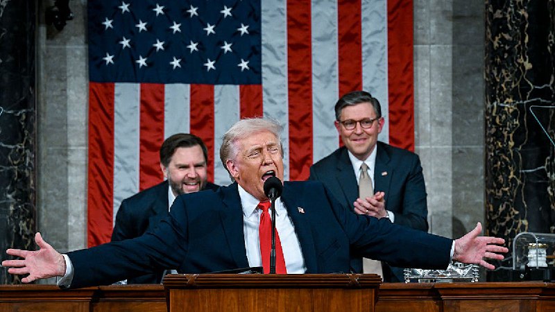 Trump Delivers A Show At State Of The&nbsp;Union
