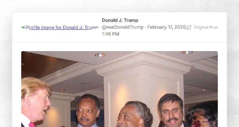 Donald J. Trump: ""