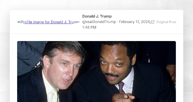 Donald J. Trump: ""