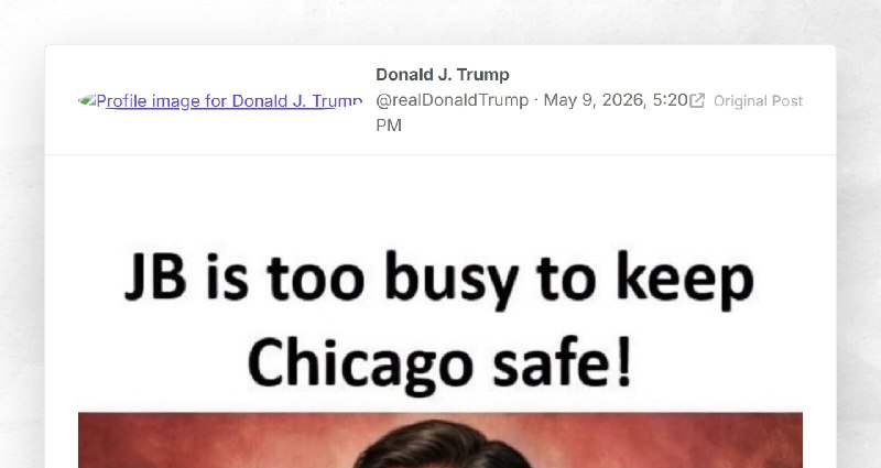 Donald J. Trump: ""