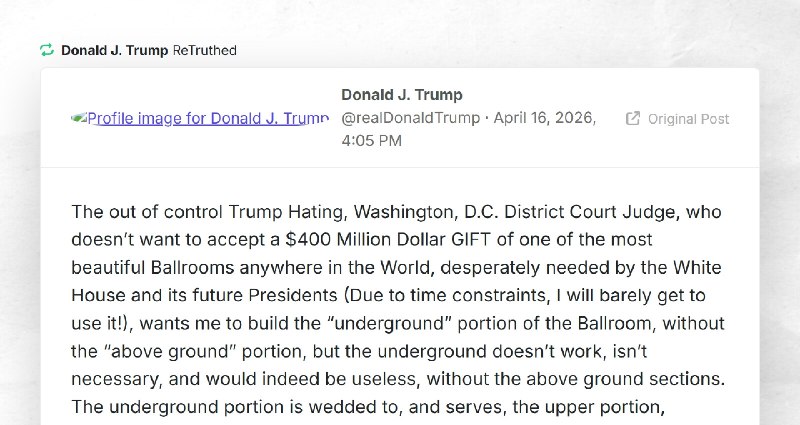 Donald J. Trump: "RT @realDonaldTrumpThe out of control Trump Hating, Washington, D.C. Distric...