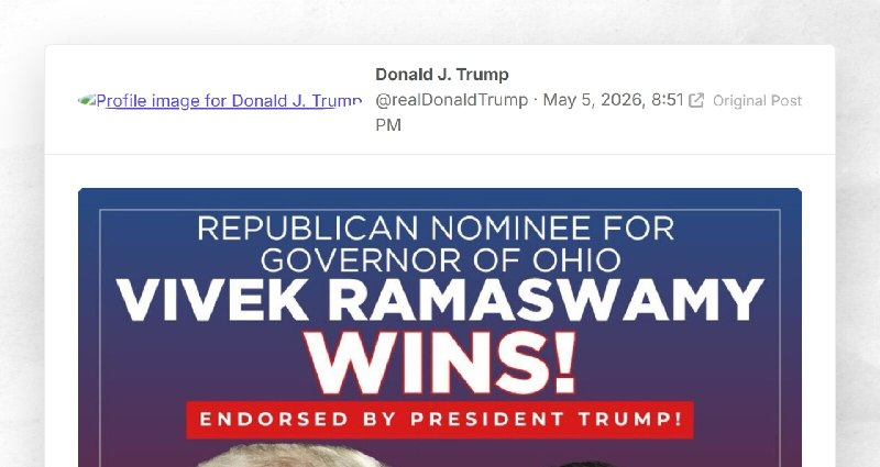 Donald J. Trump: ""
