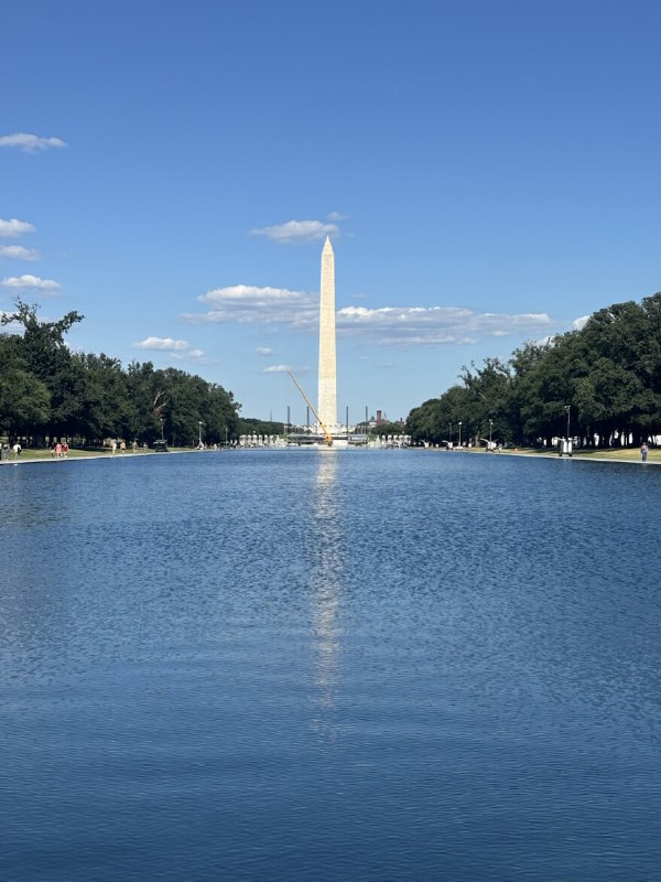 From Greg Wischer at the United States Department of the Interior: “Photo just taken of the Reflecting Pool. As you can see, the water is crystal clear.”2026-07-05 15:43 UTCLinkFrom Greg Wischer at the United States Department of the Interior: “Photo just taken of the Reflecting Pool. As you can see, the water is crystal clear.”2026-07-05 15:43 UTCLink