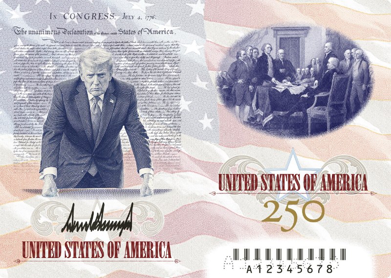 The U.S.A.’s New Passport, which says, “Welcome, but be good!” President DJT2026-06-26 20:54 UTCLink