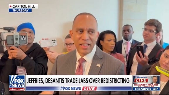 Hakeem Jeffries doubles down on 'maximum warfare' rhetoric, tells critics 'I don't give a damn'