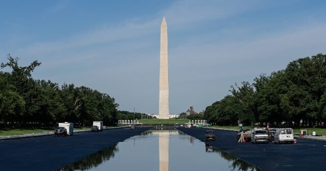 'Thank You President Trump': Reflecting Pool in D.C. Wows After Trump Renovations