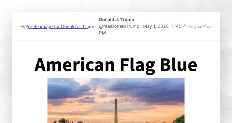 Donald J. Trump: ""