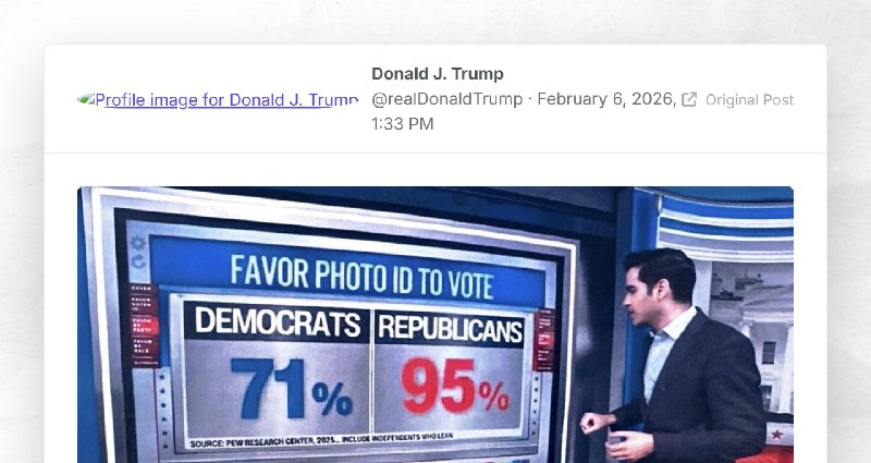 Donald J. Trump: ""