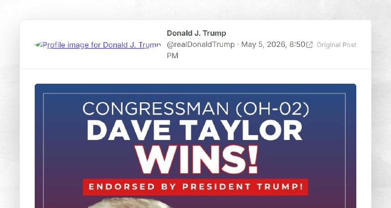 Donald J. Trump: ""