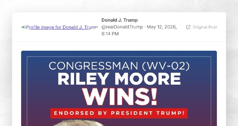 Donald J. Trump: ""