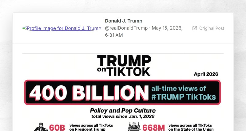 Donald J. Trump: ""