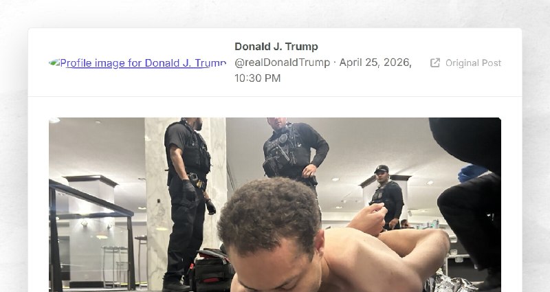 Donald J. Trump: ""