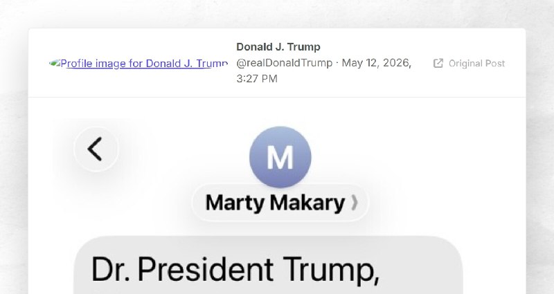 Donald J. Trump: ""