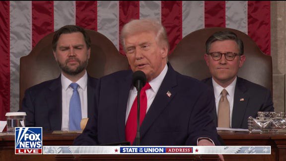 5 unforgettable moments from Trump’s record-breaking State of the Union address