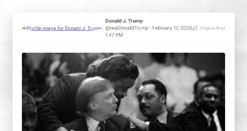 Donald J. Trump: ""