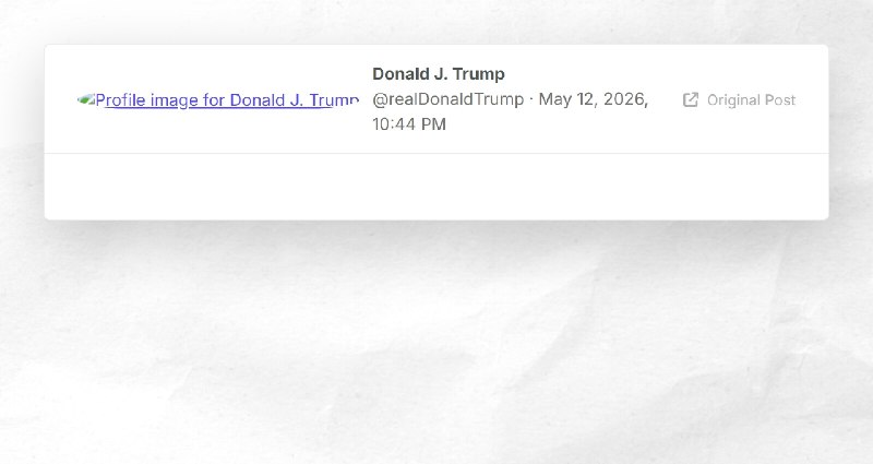 Donald J. Trump: ""