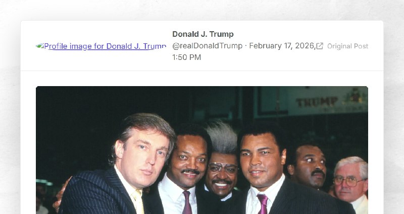 Donald J. Trump: ""