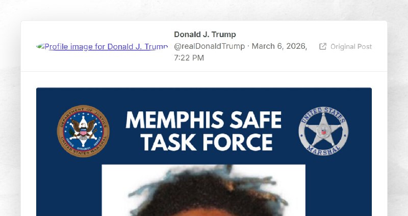 Donald J. Trump: ""