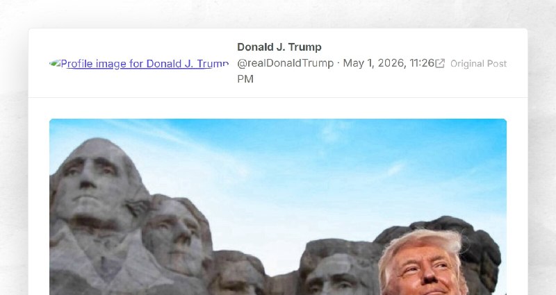Donald J. Trump: ""