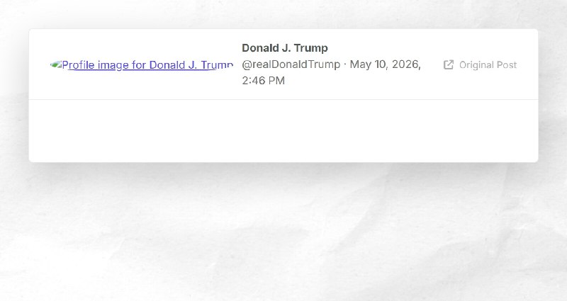 Donald J. Trump: ""