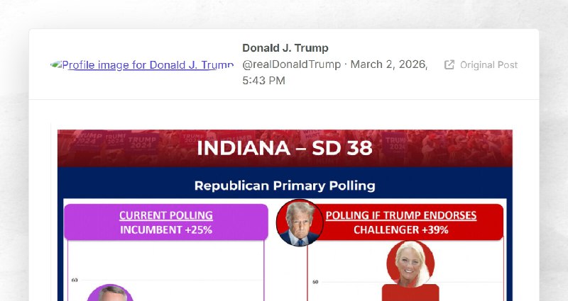Donald J. Trump: ""