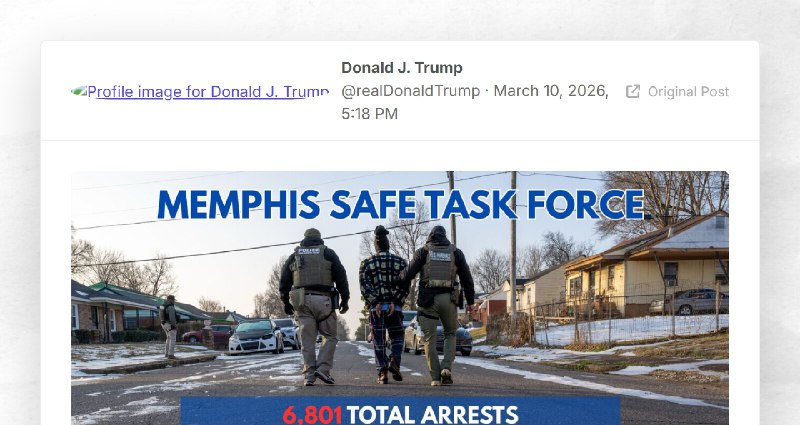 Donald J. Trump: ""